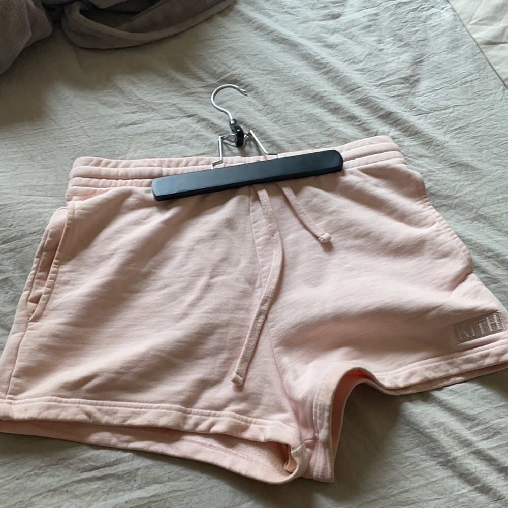 Light pink KITH shorts! Limited edition collection